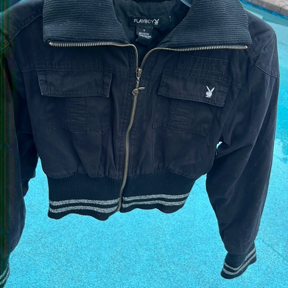 Vintage💥PLAYBOY Bomber Jacket - Picture 9 of 16